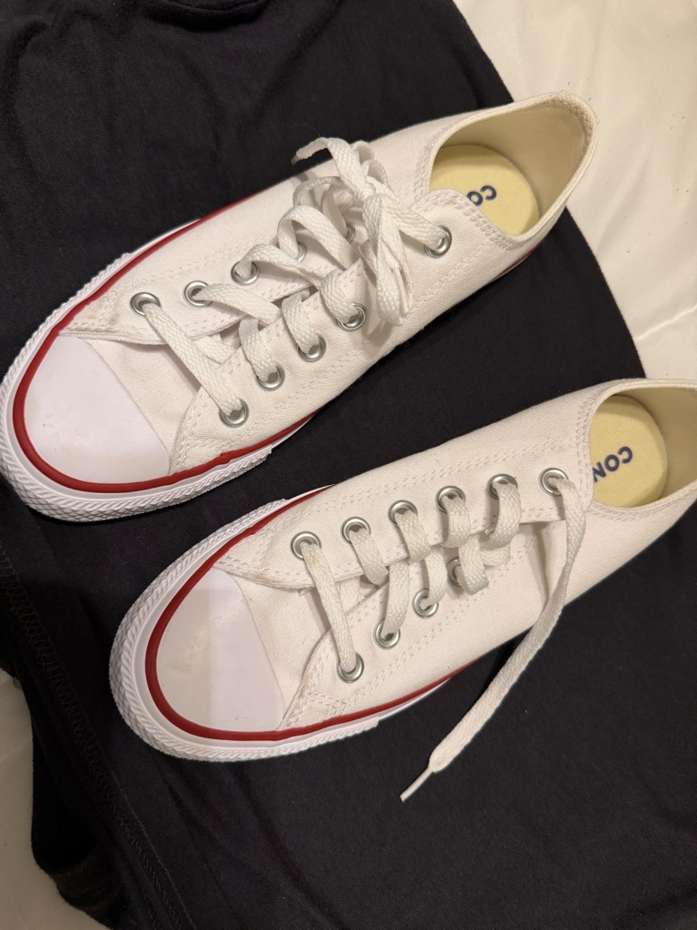 Converse Classic White Canvas Sneakers